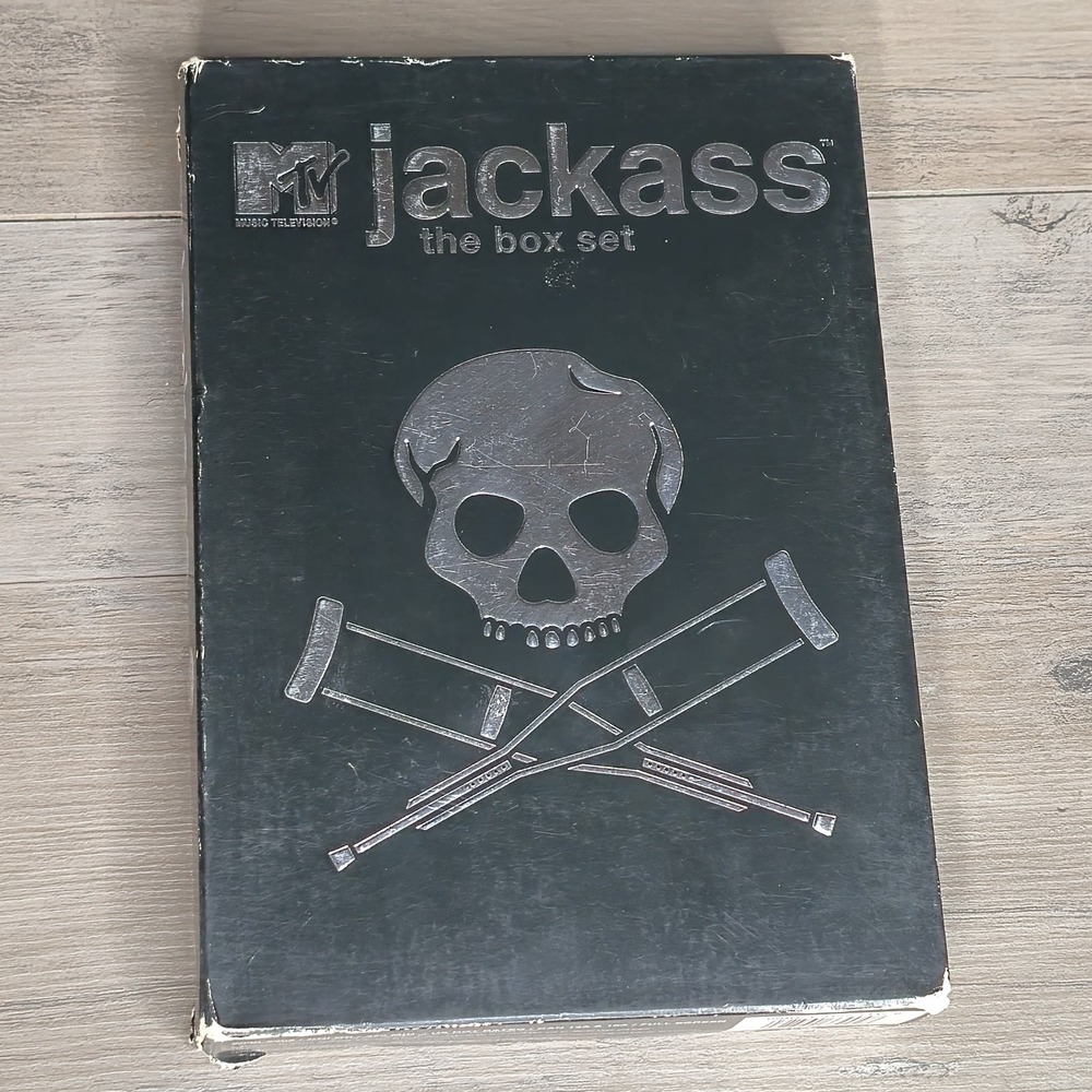 Jackass The Box Set 2000 to 2002 DVD with Booklet MTV